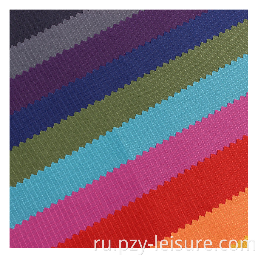 Polyester 0 3 Plaid Taffeta Fabric